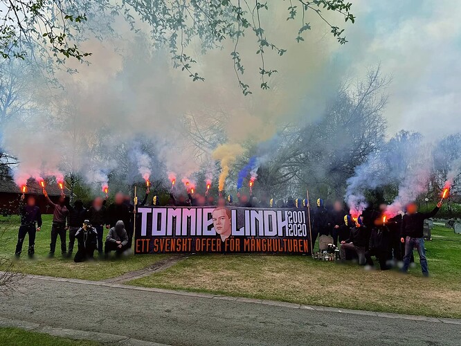 Bild från Aktivklubb Sverige på X